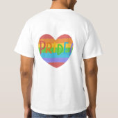 GRADIENT LIEBE T - SHIRT (Rückseite)