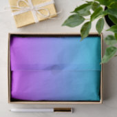 Gradient Lila Background Tissue Paper Seidenpapier (Geschenk)