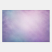 Gradient Lila, Lilac, Blue Elegant Geschenkpapier Set (Vorderseite)