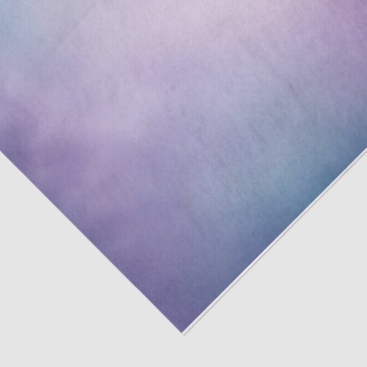 Gradient Lila, Lilac, Blue Elegant Seidenpapier (Ausschnitt)