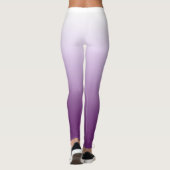 Gradient lila lilac ombre leggings (Rückseite)