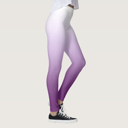 Gradient lila lilac ombre leggings (Rechts)