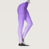 Gradient Lila Polygonal Leggings (Rechts)