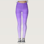 Gradient Lila Polygonal Leggings (Vorderseite)