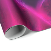 Gradient Lila Rosa Fusion Dunkles abstraktes Muste Geschenkpapier (Rolleneckpunkt)