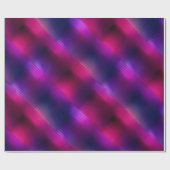 Gradient Lila Rosa Fusion Dunkles Abstraktes Muste Geschenkpapier (Flach)