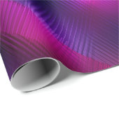 Gradient Lila Rosa Fusion Dunkles Abstraktes Muste Geschenkpapier (Rolleneckpunkt)