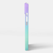 Gradient Lila Violett iPhone Hülle (Linke Seite)