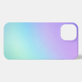 Gradient Lila Violett iPhone Hülle (Rückseite (Horizontal))