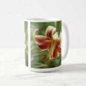 Gradient Lily Mug Kaffeetasse (VorderseiteRechts)