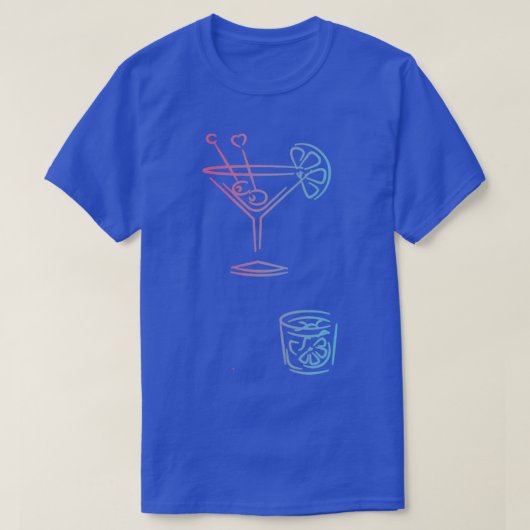 Gradient Little Mocktail T-Shirt (Design vorne)