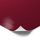 Gradient Magenta - deep to light | Seasonal Moods| Poster (Ecke)