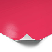 Gradient Magenta - hell bis tief | Saisonale Stimm Poster (Ecke)