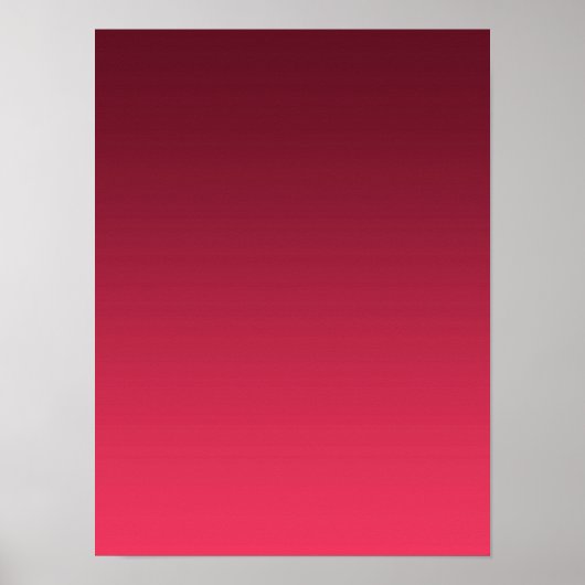 Gradient Magenta - hell bis tief | Saisonale Stimm Poster (Vorne)