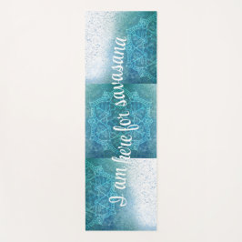 Gradient Mandala Blocks Yogamatte