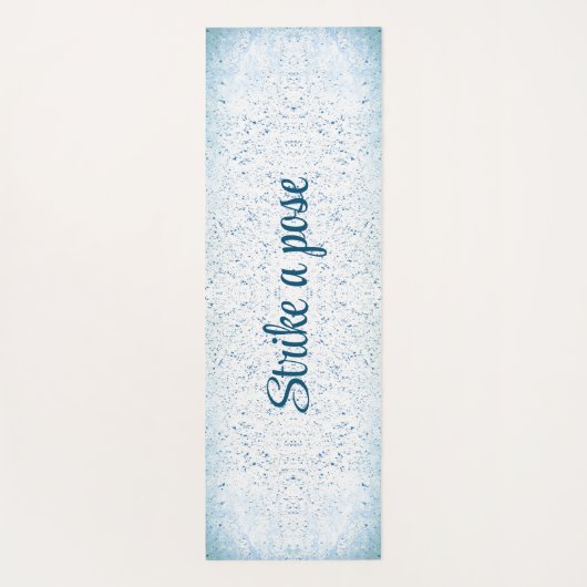 Gradient Mandala Blocks Yogamatte (Rückseite)