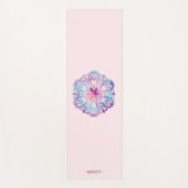 Gradient Mandala Lotus Blume Yoga Mat [1] Yogamatte (Vorderseite)