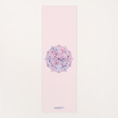 Gradient Mandala Lotus Blume Yoga Mat [2] Yogamatte (Vorderseite)