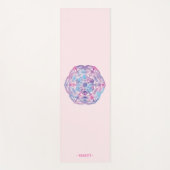 Gradient Mandala Lotus Blume Yoga Mat [4] Yogamatte (Vorderseite)