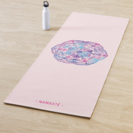 Gradient Mandala Lotus Blume Yoga Mat [4] Yogamatte