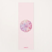 Gradient Mandala Lotus Blume Yoga Mat [6] Yogamatte (Vorderseite)