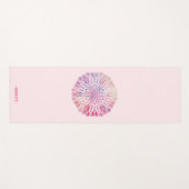 Gradient Mandala Lotus Blume Yoga Mat [6] Yogamatte (Vorderseite (Horizontal))