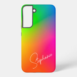 Gradient mehrfarbig samsung galaxy hülle