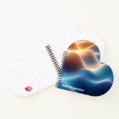 Gradient Mesh 3D Art | Modern Digital Design Notizblock (Innenseite)