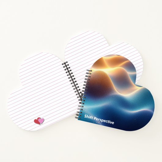 Gradient Mesh 3D Art | Modern Digital Design Notizblock (Innenseite)