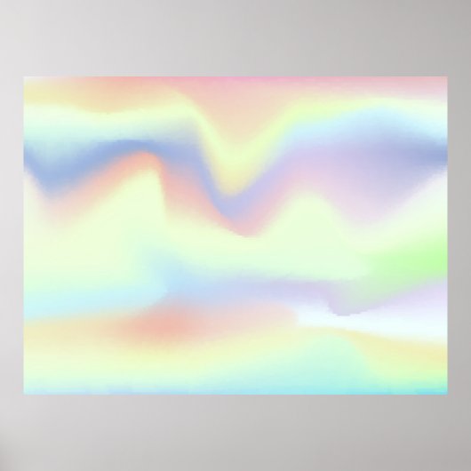 Gradient Mesh Hintergrund in modernem Stil. farben Poster (Vorne)