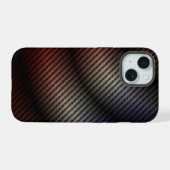 Gradient-Metallgitter iPhone 15 Hülle (Rückseite (Horizontal))