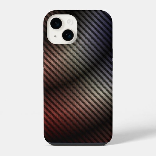 Gradient Metallgitter iPhone Hülle (Rückseite)