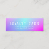 Gradient Mini Loyalty Card Treuekarte (Vorderseite)