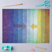 Gradient mit Arrow, Paul Klee Seidenpapier (Basteln)