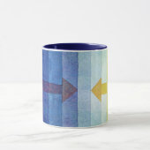 Gradient mit Arrow, Paul Klee Tasse (Zentrum)