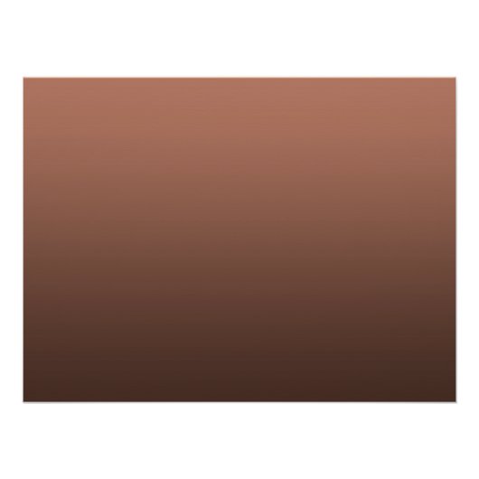 Gradient Mocha - dunkel zu hell | Saisonale Stimmu Poster (Vorderseite)