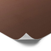 Gradient Mocha - dunkel zu hell | Saisonale Stimmu Poster (Ecke)