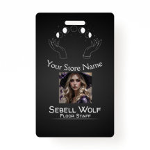 Gradient Moon Phase Employee Abzeichen