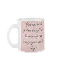 GRADIENT MOTIVIEREND QUOTEN KAFFEE TASSE