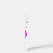 Gradient Mountain Forest iPhone Case (Rückseite / Links)