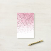 Gradient Muster 2 Post-it Klebezettel (Auf Schreibtisch)