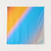 Gradient Mystery: Abstrakte Kunst verwischt. Wandteppich (Vorderseite (Horizontal))