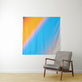 Gradient Mystery: Abstrakte Kunst verwischt. Wandteppich (Beispiel (Horizontal))
