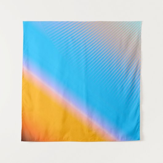 Gradient Mystery: Abstrakte Kunst verwischt. Wandteppich (Vorderseite)