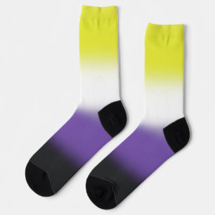 Gradient Nichtbinärer Stolz  Socken