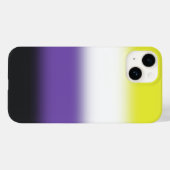 Gradient Nonbinary Prilag Flag - Nichtbinäre Flagg Case-Mate iPhone Hülle (Rückseite (Horizontal))