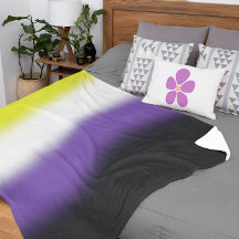 Gradient Nonbinary Prilag Flag - Nichtbinäre Flagg
