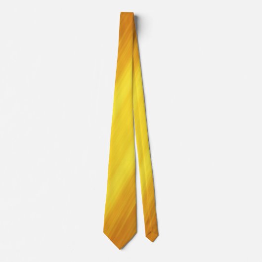Gradient Ocher Design Krawatte (Vorderseite)