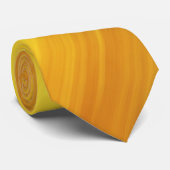 Gradient Ocher Design Krawatte (Gerollt)