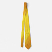 Gradient Ocher Design Krawatte (Rückseite)
